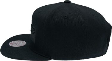 Кепка Mitchell & Ness 2 Tone Box Logo Snapback чорного кольору (однак розмір)