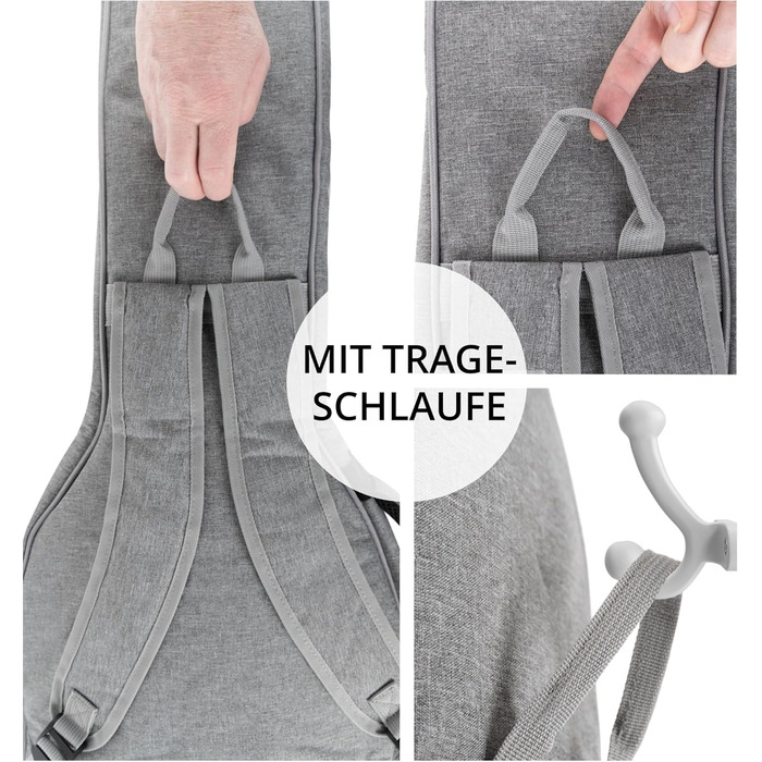 Чохол для гітари Shaman WGB-115 GY Premium-Line - Водовідштовхуючий, міцний, з рюкзак-переноскою та кишенею для аксесуарів