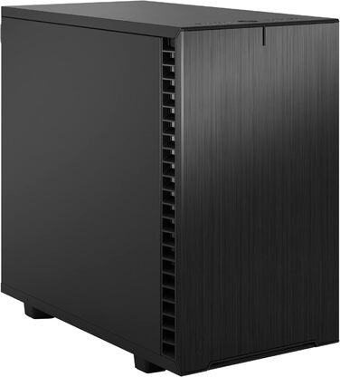Корпус для ПК Fractal Design Define 7 Nano Black - Mini ITX, тиха система, скло, чорний