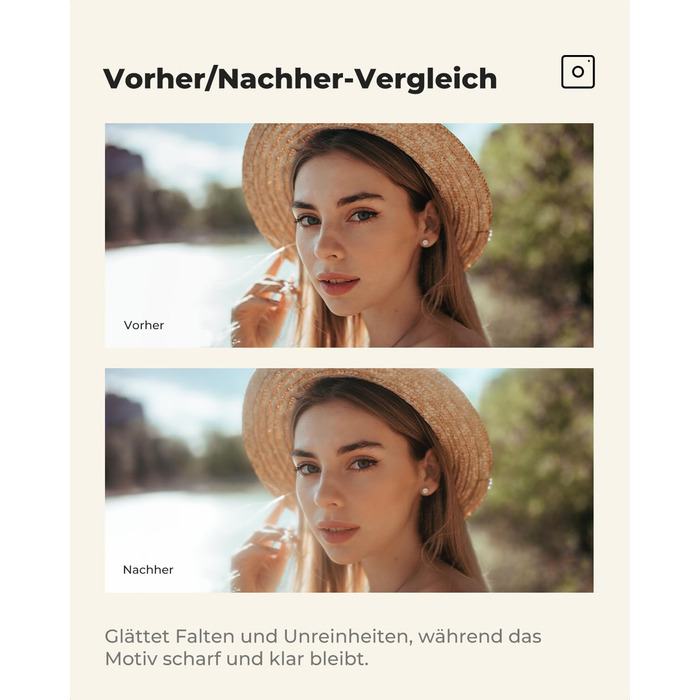 Фільтр K&F Concept Black Mist 1/4 (52mm) для відео та портретної зйомки - оптичне скло з нанопокриттям