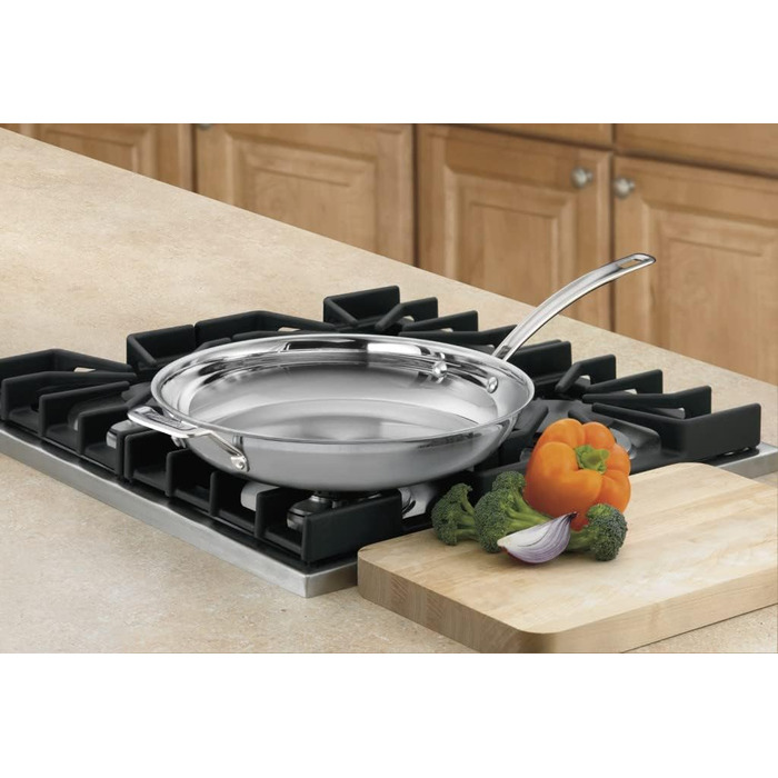 Сковорода Cuisinart Multiclad Pro з нержавіючої сталі 28 см (12 дюймів)