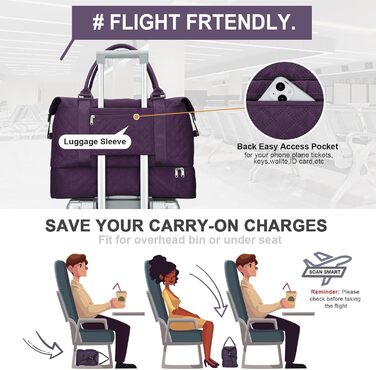 Спортивна сумка для подорожей Easyjet: водонепроникна, з відділенням для взуття, 47x37x22 см, 38 л, A5, бежева