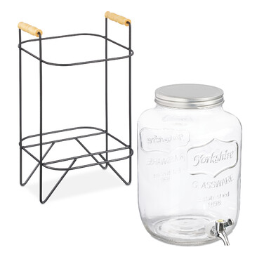 Relaxdays Drink Dispenser 8 Liter