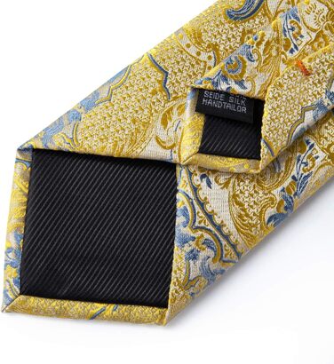 Краватка чоловіча DiBanGu світло-жовта, модна