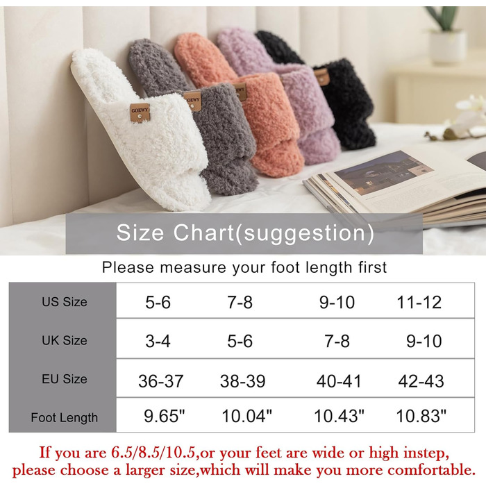 Жіночі домашні тапочки з меморі-піною - м'які відкриті тапочки на п'яті, неслизька підошва для дому/на вулицю. Супер м'які пухнасті тапочки-слайдери в подарунок для жінок та матерів
