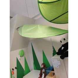 Балдахін для ліжка Ikea LÖVA, зелений, 136×90 см