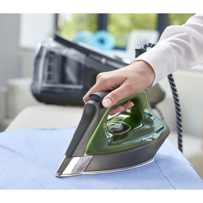 Станція парогенератора Rowenta Steam Pro DG7621, 6.2 Bar, 310 г/хв, 1.1 л, компактний дизайн, блакитно-чорний