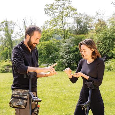 Металошукач Nokta Simplex BT (Bluetooth) водонепроникний, чорний, з котушкою 28 см