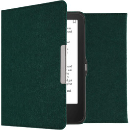 Чохол kwmobile для електронних книг Tolino Vision 1/2/3/4 HD - з фетру, тканинний, захисний, petrol