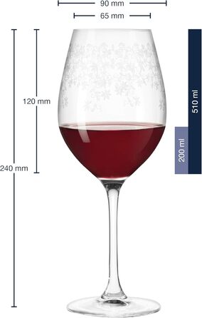 Набір склянок для білого вина Leonardo Chateau, 6 шт, 410 мл, 061591