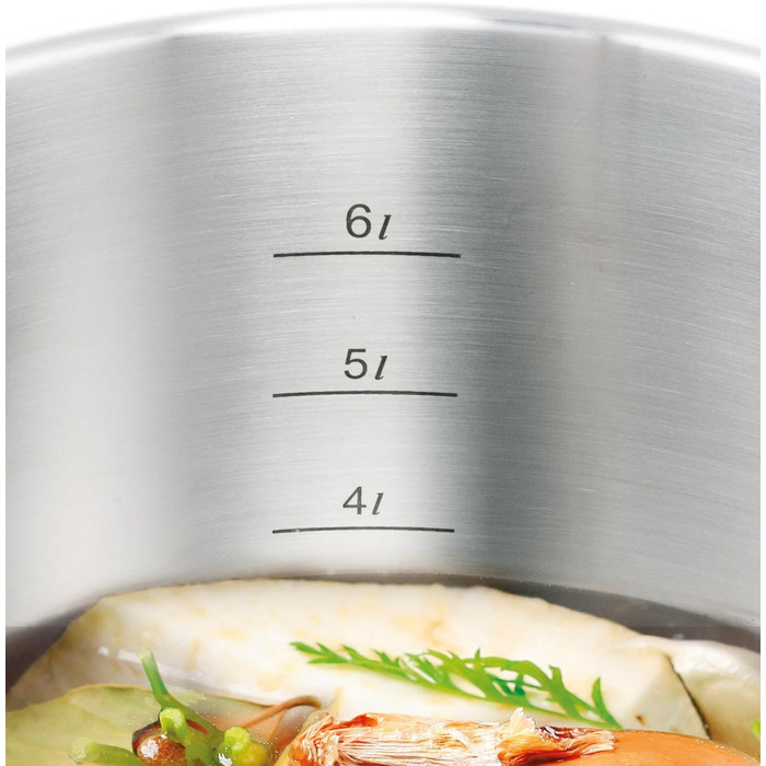 Каструля скороварка Tescoma ULTIMA 6 л з індукційним дном, срібна