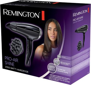 Фен Remington Pro-Air D5210: Іонний, керамічний, з насадкою-дифузором, 2300W