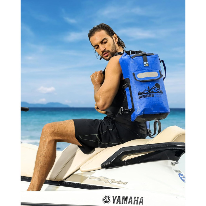 IDRYBAG Dry Bag Floating Waterproof Backpack 20L/30L/40L, Dry Bag Waterproof Backpack Shape, Dry Bag Kayak Waterproof Bag