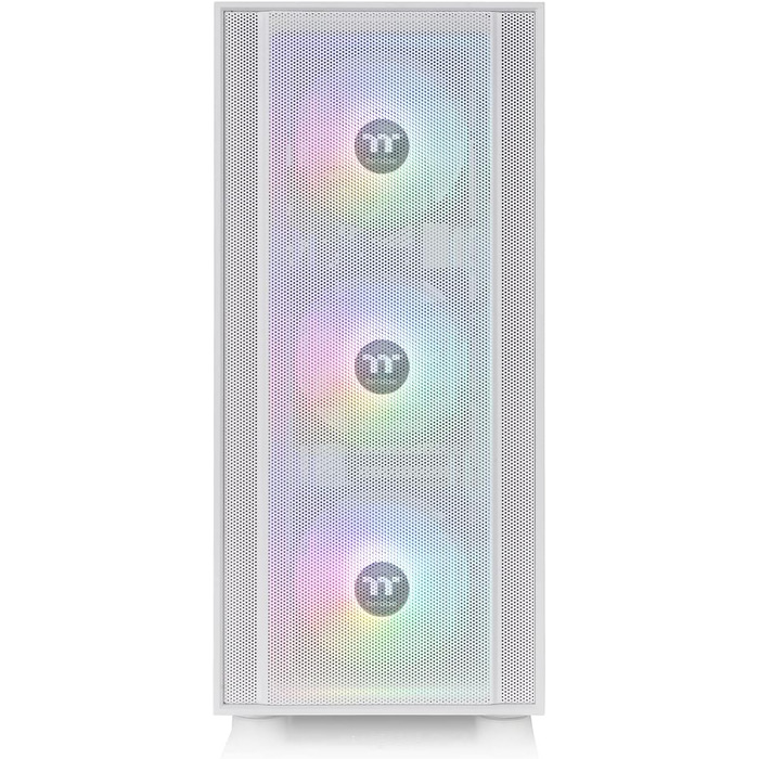 Корпус Thermaltake TG RGB ATX з темперованим склом | 120мм вентилятор | Чорний (H570 ARGB, Snow)