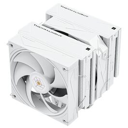 Кулер для процесора Thermalright Royal Pretor 130 Ultra White, двовежевий повітряний охолоджувач з 7 тепловими трубками для AM4/AM5, Intel LGA1851/1700/115x/2011, білий