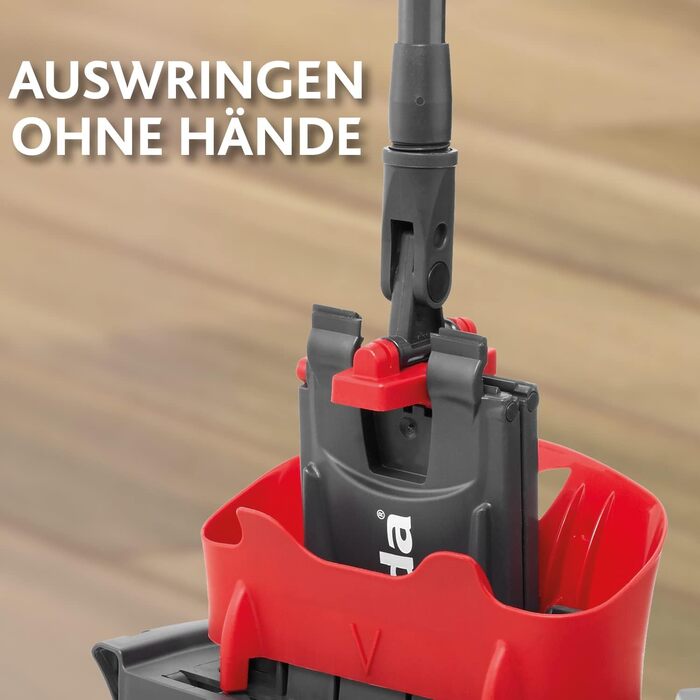 Vileda Ultramax 2в1: Набір для миття підлоги з відром та мопом, мікрофібра, для всіх твердих поверхонь