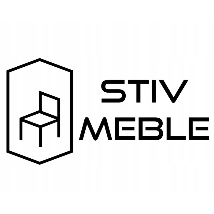 Підвісна шафа у ванну кімнату Stiv-Meble, білий глянець, 40 см, 2-дверна