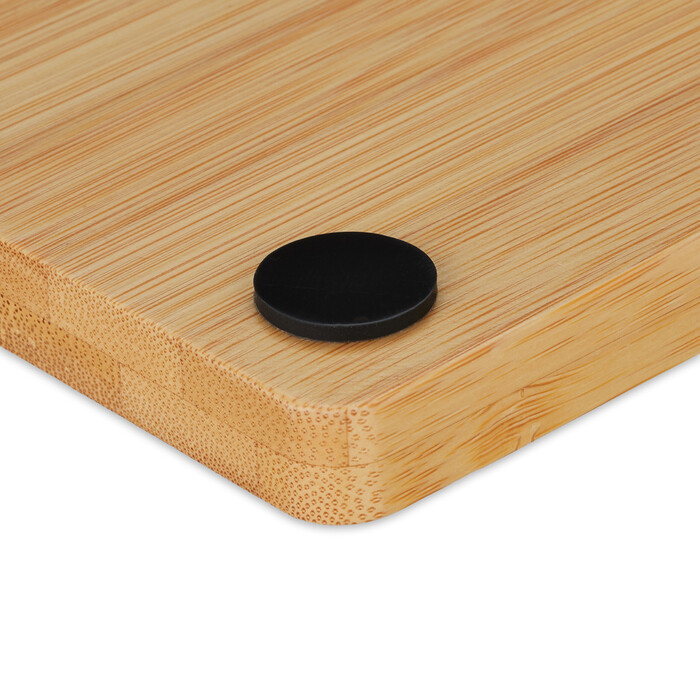 Relaxdays Bamboo Cheese Board with 2-Piece Utensil Set
