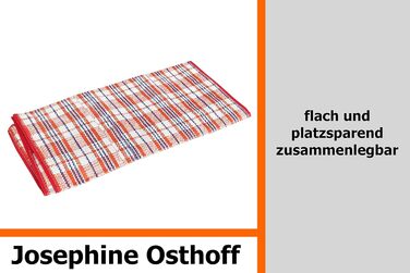 Josephine Osthoff Unisex Heavy-Duty Waterproof Storage Bags, Durable & Versatile, With Zipper for Moving & Shopping, 75L Capacity, Up to 20 kg Load, Black, Pack of 9 (9 Pieces Red)