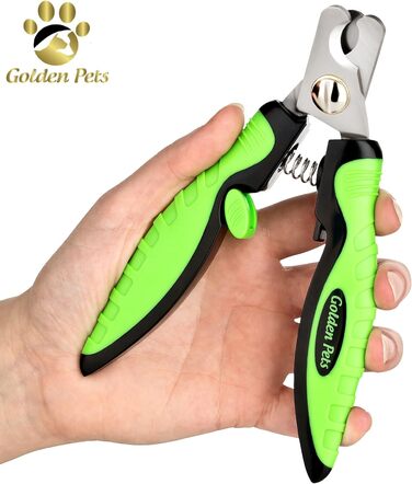 Ножиці для обрізання кігтів Golden Pets Profi Krallenschere + пилка для кігтів з унікальним кутом 45° та захистом