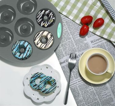 Encounter 41-Piece Silicone Baking Pan Set: Silicone Cake Molds, Baking Sheet, Donut Pan, Silicone Muffin Pan with 36 Pack Silicone Baking Cups, Dishwasher Safe