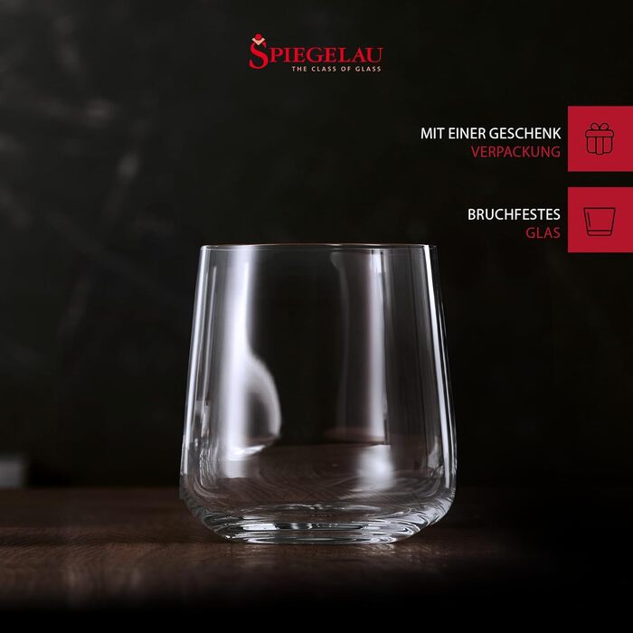 Кельхі для шампанського Spiegelau Style, 310 мл, 4 шт. (з кришталевого скла, придатні для миття в посудомийній машині)