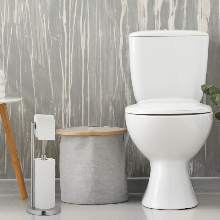 Relaxdays Standing Toilet Paper Holder