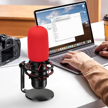 Кріплення для мікрофона YOUSHARES, сумісне з HyperX QuadCast, металева клямка, поп-фільтр, кріплення на стіну та стіл