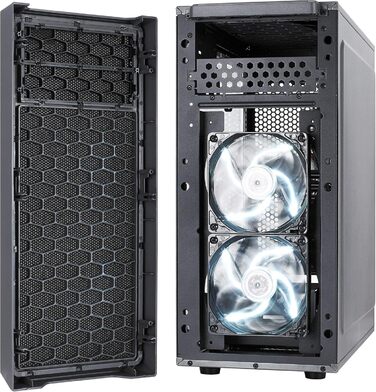 Корпус ПК Fractal Design Focus G Black - Midi Tower з боковим склом для ігрового ПК
