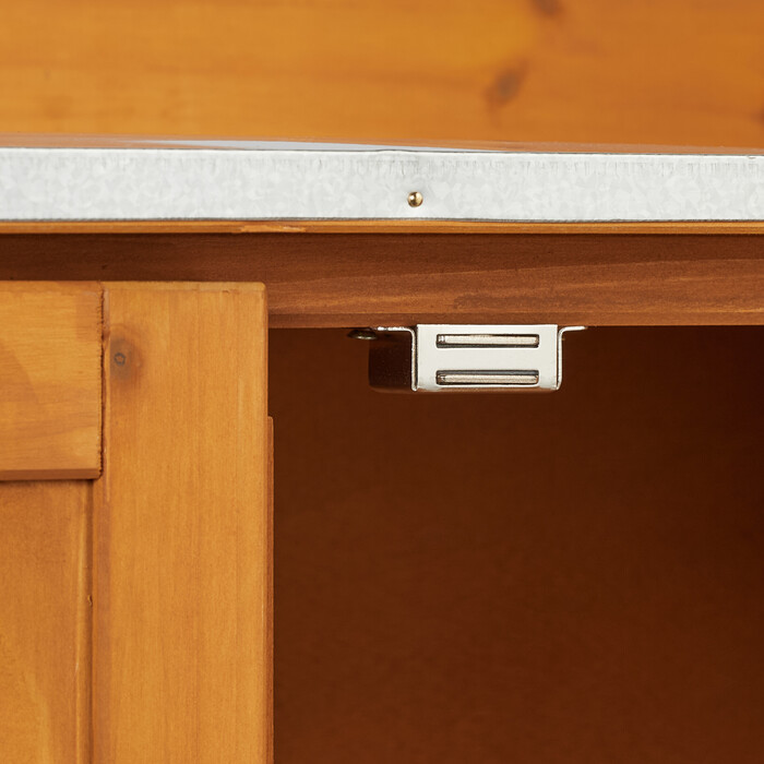 Relaxdays Plant Stand with Under-Shelf