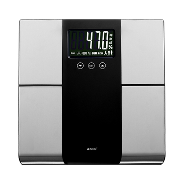 Електронні ваги для ванної Ruhhy до 225 кг з аналізатором складу тіла