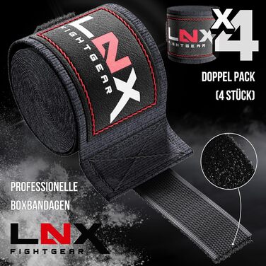 Боксерські рукавички LNX Performance Pro 10, 12, 14, 16 Oz - для боксу, кікбоксингу, муай-тай, ММА, бойових мистецтв (SET I Ultimatte Black (003))