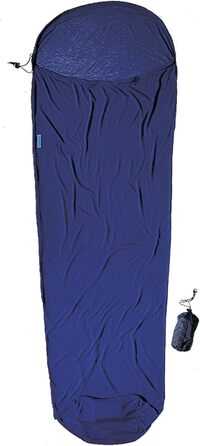 Спальний мішок-вкладиш Cocoon MummyLiner Coolmax синій