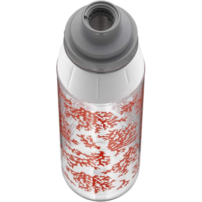 alfi Tritan Water Bottle, BPA-Free, 700ml, tritanBottle Coral, Leak-Proof, Carbonated Drink-Safe, Dishwasher-Safe, 5495.110.070 Bottle for Togo, School, Sports, Hiking, Leisure