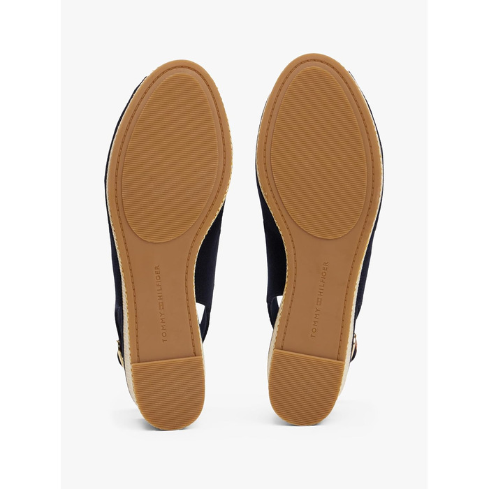 Сандалії жіночі Tommy Hilfiger Flag Mid Wedge Espad SLIN, сині (40 EU)