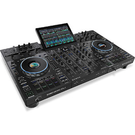 Denon DJ PRIME 4+ - DJ контролер з розділенням STEM, Wi-Fi, сенсорний екран 10.1