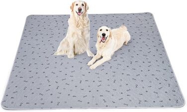 2 шт. вбиральні підстилки для цуценят, 80х92 см, водонепроникні та миючі. Килимки для навчання собак, антиковзаюча підстилка для дивану та підлоги 80х92 см (2 шт.) (168х125 см (1 шт.))
