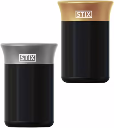 Автомобільна попільничка STIX для IQOS Iluma, GLO Neo, Heets, 2 шт, золота та сіра