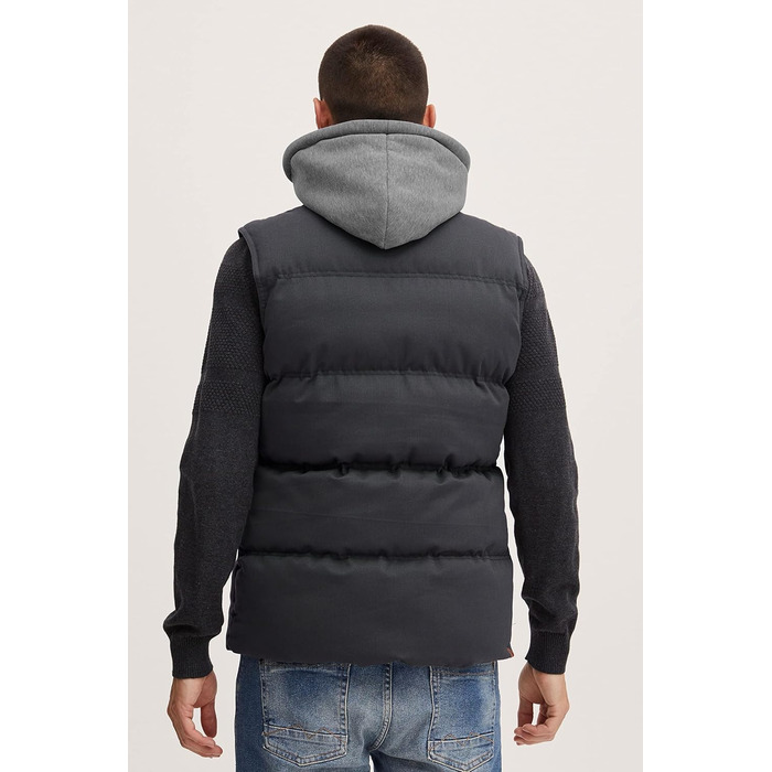 Чоловіча куртка Blend BHJen Wete - вологостійка, з капюшоном, Regular fit, Phantom Grey (70010)