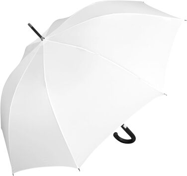 iX-brella Fiberglass Automatic Folding Umbrella with Raindrop Wetprint - Color Changing Umbrella (White)