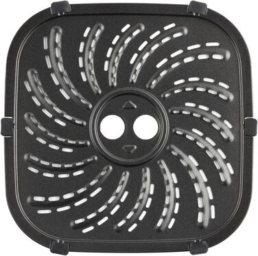 Russell Hobbs Grill Plate incl. Rubber Feet for Air Fryer [for SatisFry Airfryer 8l 27170-56] for crispy and crunchy results, dishwasher-safe, spare part, accessory N700640 Spare part: Grill plate incl. rubber feet