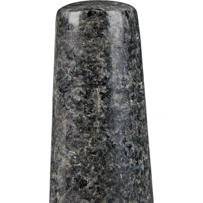 Набір для приготування спецій Relaxdays: гранітний ступка з толуштою, Ø 13 см, 250 мл, сірий