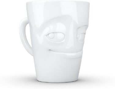 Fiftyeight, Porcelain, Handle Mugs 2-Piece Set, Grumpy and Mischievous, 350 ml Handle Cups