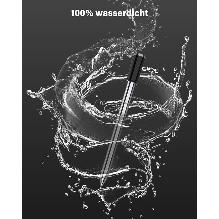 Термометр для гриля та духовки BFOUR WiFi Bluetooth з 6 датчиками, IP67, 2600mAh, керування через додаток