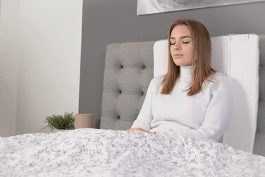 Peze® Multifunctional Support Pillow & Side Sleeper Pillow Set for Adults with Cover - Positioning Pillow & Positioning Aid for Care - Reading Pillow, Knee Pillow, Back Support Pillow 60x30x12