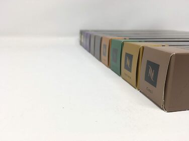 Набір капсул Nespresso Varietät Pack - 100 шт. (Рістретто, Арпеджіо, Рома, Ліванто, Капріціо, Вулло, Козі)