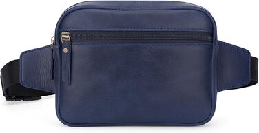 Сумка на пояс TheAntiq з натуральної шкіри, зелена, 20,3 x 12,7 x 7,6 см (8 x 5 x 3 дюйми). Сумка на пояс з декількома кишенями та регульованим ремінцем для подорожей та щоденного використання. Також підходить як крос-боді.