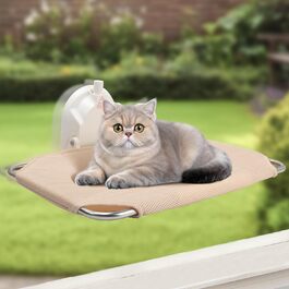 Крісло-гамак для кота ITSOGOO на вікно, кріпиться на присосках, 46x30 см, до 25 кг