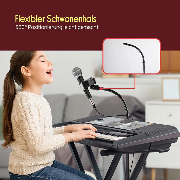 Мікрофонний стійка Pyle – універсальна, регульована (85-153 см)