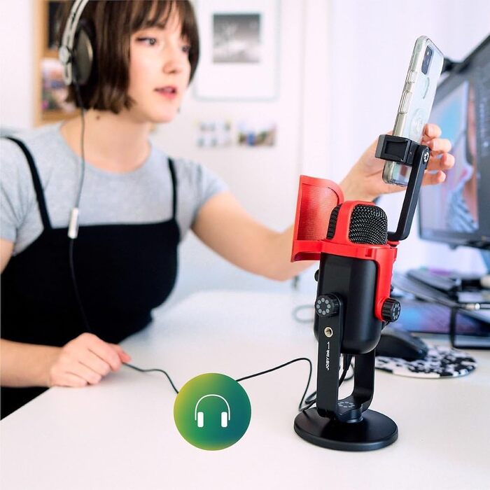 JOBY Wavo Boom Arm - професійний мікрофонний важіль для стрімерів та подкастерів, чорний (Wavo POD)